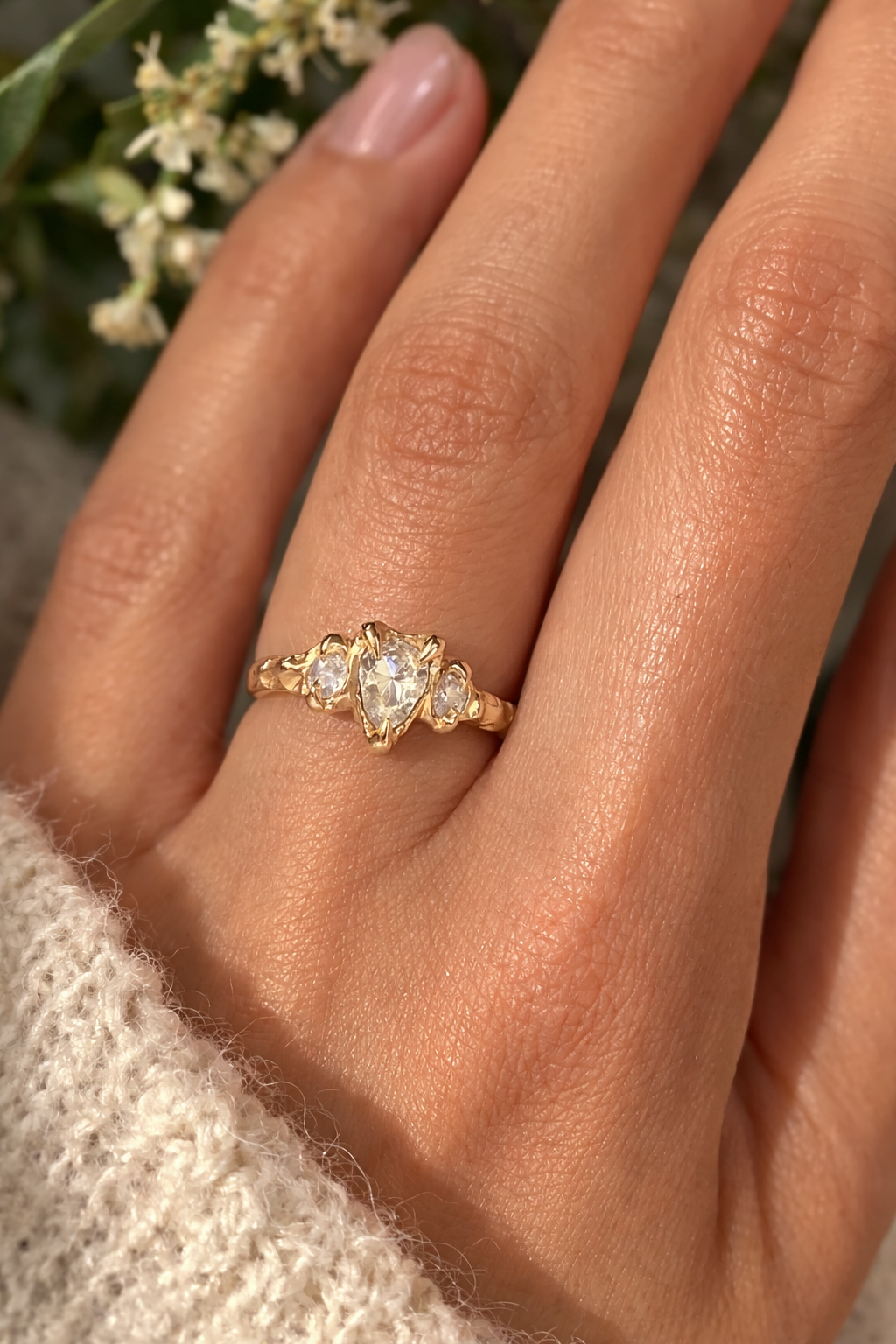 Bagues de fiançailles en diamant