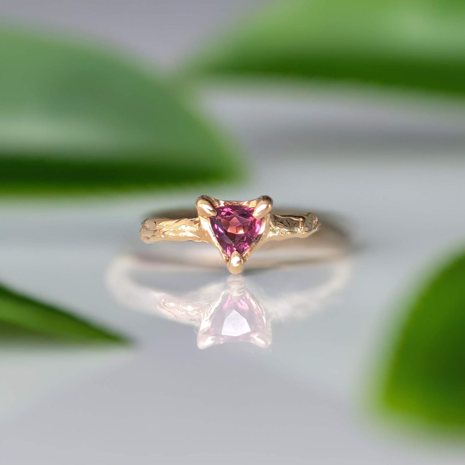 Pink Tourmaline Rings & Engagement Rings