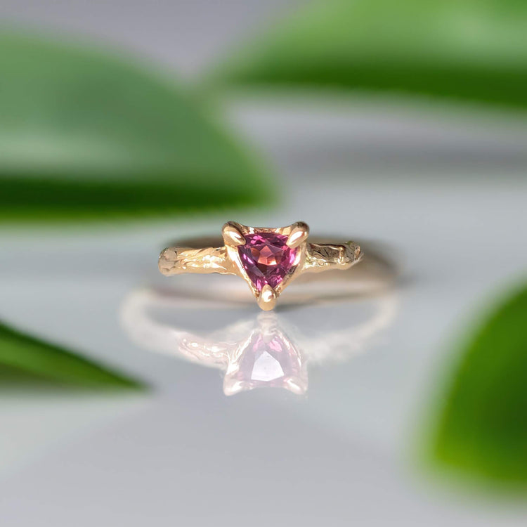 Pink Tourmaline Rings & Pink Tourmaline Engagement Rings