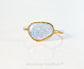 Handcrafted Australian Opal ring on 14k Gold filled band for unique engagement or special occasions.