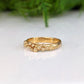 Handcrafted Solid Gold beaded Molten ring with organic design, representing untamed beauty and individuality.