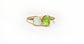 Unique raw gemstone Mother's ring featuring birthstones on a gold band, perfect family heirloom gift.
