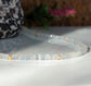 Rainbow Moonstone faceted beaded necklace showcasing natural beauty and healing properties.